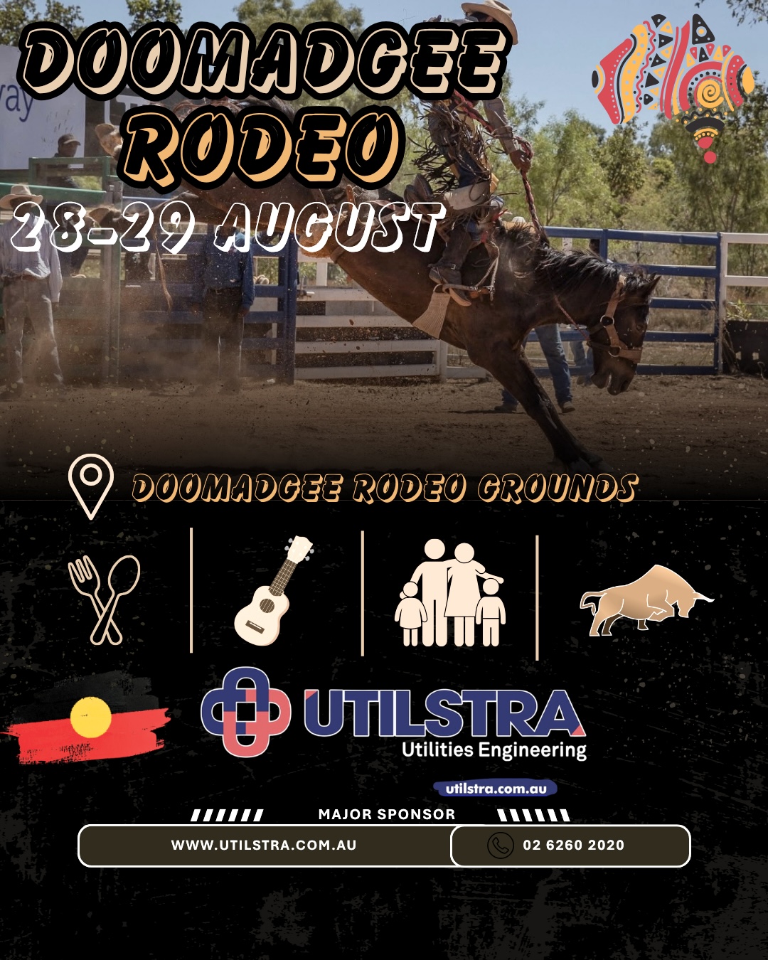 Doomadgee Rodeo event poster